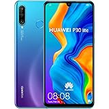 Huawei P30 Lite 128 GB 6.15 inch FHD Dewdrop Display Smartphone with MP AI Ultra-wide Triple Camera, 4GB RAM, Android 9.0 Sim-Free Mobile Phone, Single SIM, UK Version, Blue