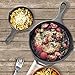Pre-Seasoned Cast Iron Skillet 12.5 inch with (FREE) 8 inch Pan - Ultimate Heavy Duty Professional Restaurant Chef Quality Pre Seasoned Pan Cookware Set - Great For Frying, Saute, Cooking Pizza & More