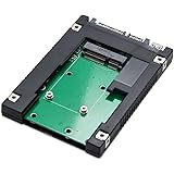SYBA 2.5-Inch SATA to mSATA SSD Adapter, Use as External USB 2.0 Storage Device (SD-ADA40077)