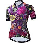 Women Cycling Jersey Short Sleeve Shirt Mountain Bike Top Clothing