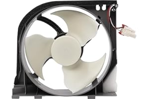 KOLEOLL DA97-15765A DA97-15765C Refrigerator Condenser Fan Motor Assembly Compatible with Samsung Refrigerator DA97-12842A DA97-12842B DA31-00340A