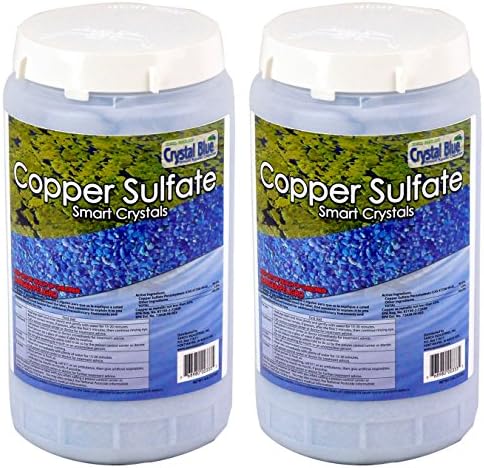 Crystal Blue Sanco 5LB Granular Copper Sulfate Smart Crystals Algaecides, 2-Pack