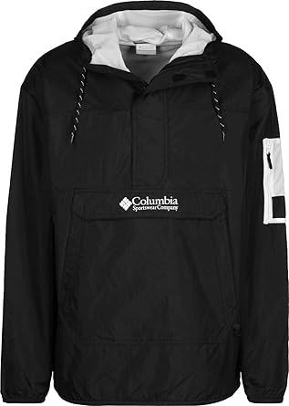 black columbia men's windbreaker