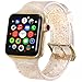 Libra Gemini Compatible with Apple Watch Band 38mm 40mm 41mm, Women Transparent Clear Soft Cute Silicone Sports iWatch Band Strap for Apple Watch Series 9/8/7/6/5/4/3/2/1/SE
