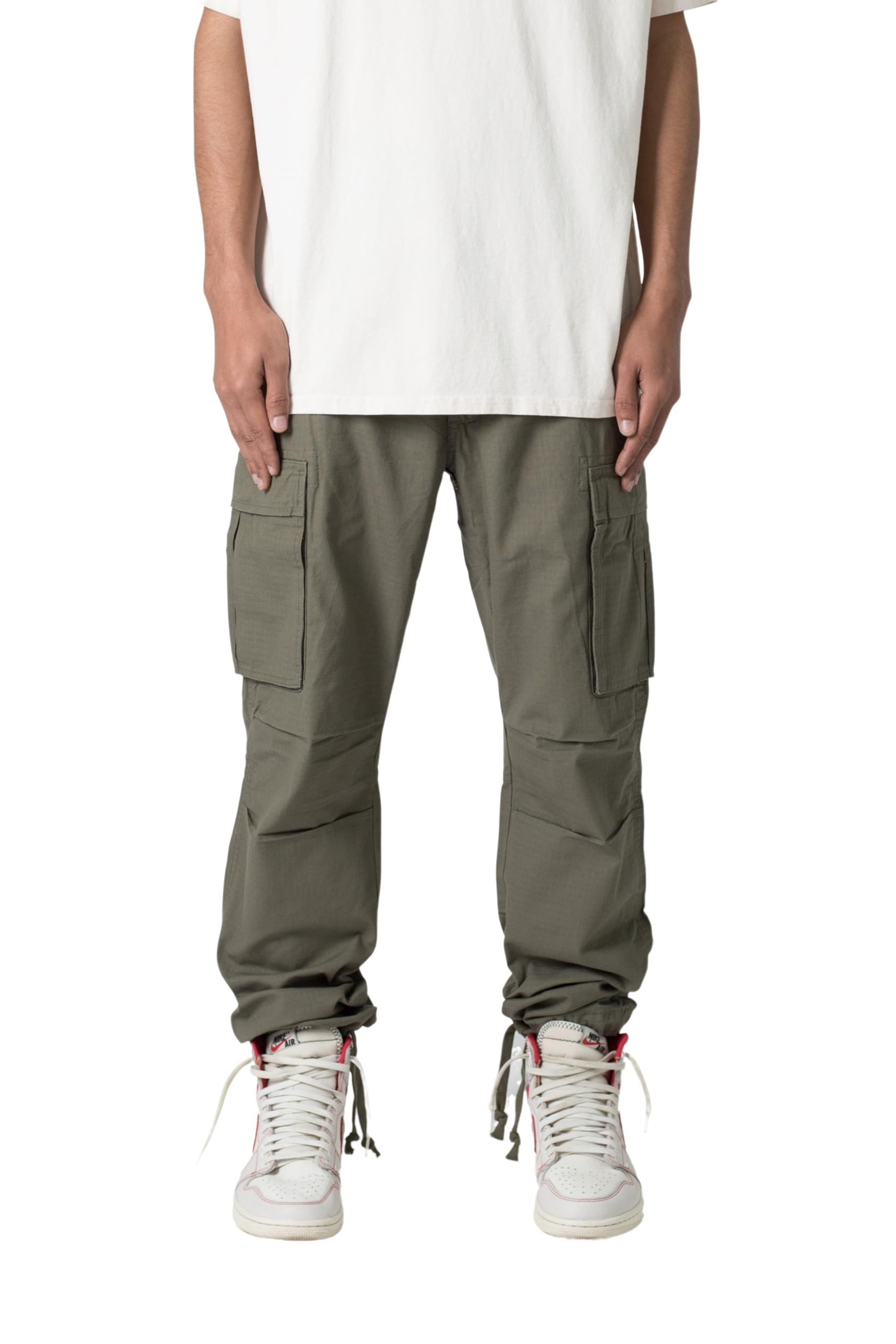 mnml Men’s Vintage Cargo Pants, Olive