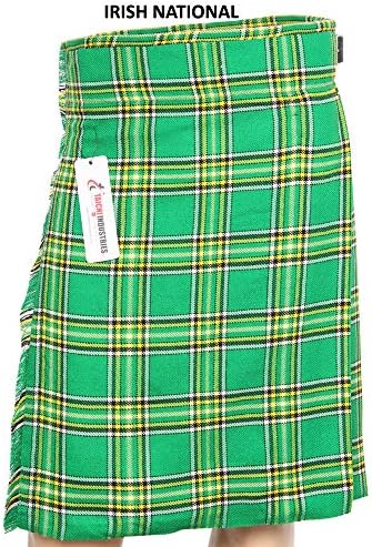 Men’s 5 Yard Tartan Kilt Wedding Kilt Scottish Kilts 17 Tartan Available