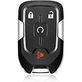 Keylessbest Replacement for 2019 2020 2021 2022 GMC Acadia Terrain Key Fob Remote Control HYQ1EA 4 Buttons 315MHz