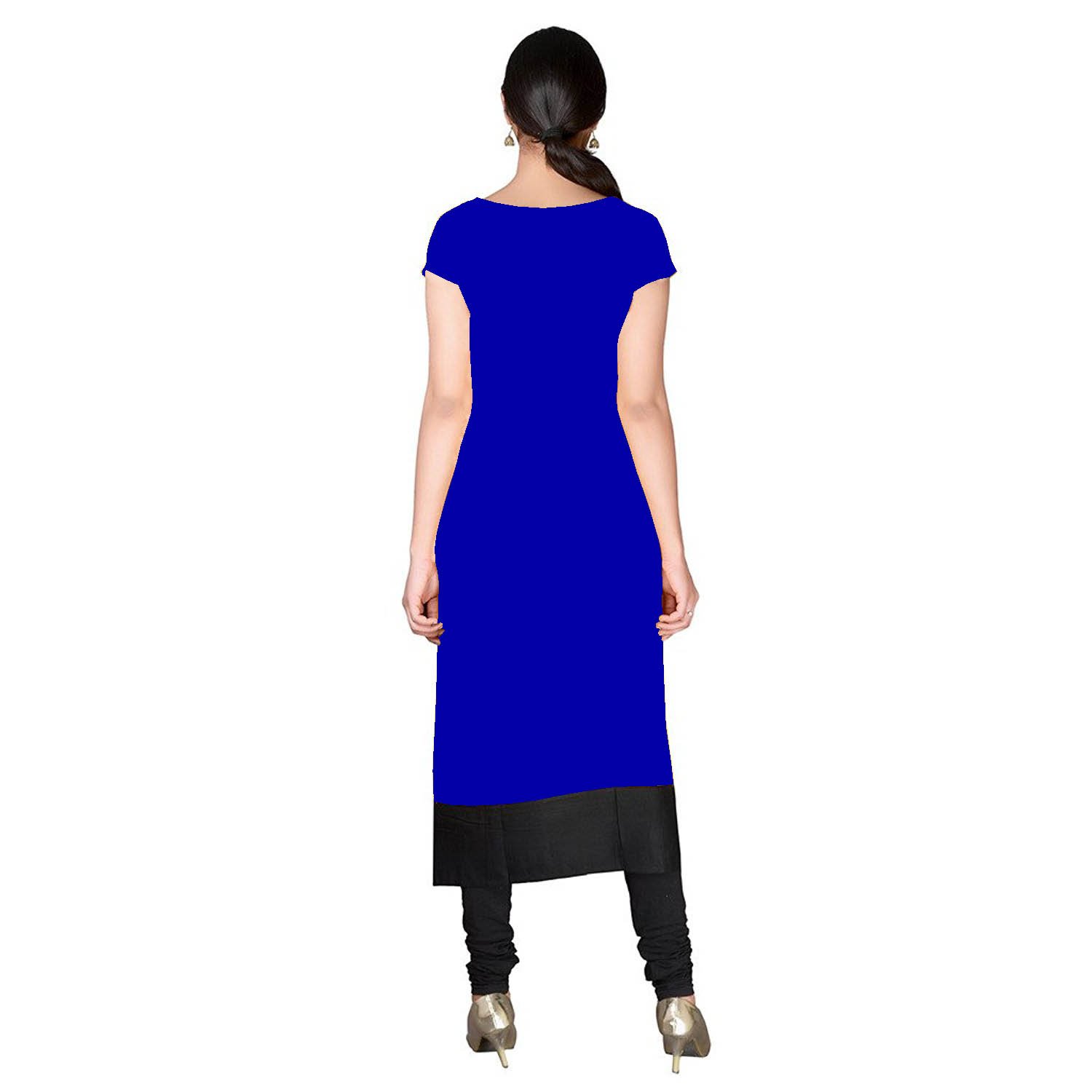 pavitra multicolor american crepe kurti