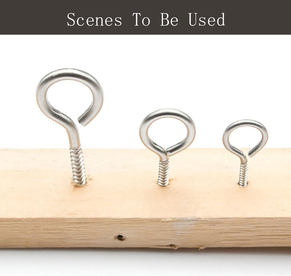 M4 50 304 anillo de acero inoxidable tornillos tornillo cordero círculo