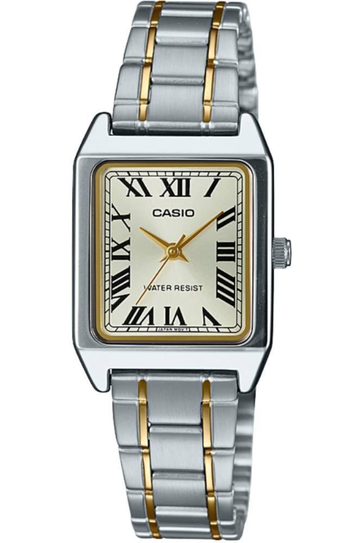 Casio Women's Watch - LTP-V007SG-9BUDF Silver Dial, Multicolor Band, Silver, Bracelet