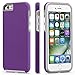 CellEver Heavy-Duty Case for iPhone 6 / 6s - Dual Layer, Military Grade Protection, Elevated Screen & Camera Protection, Slim, Shockproof Non-Slip Phone Cover, Purple