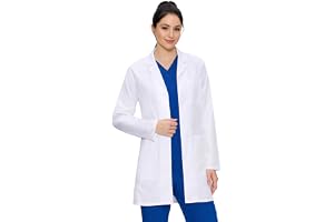 Lab Coat For Science Amazon Best Sellers: Best Women's Medical Lab Coats