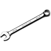 Capri Tools 15 mm Combination Wrench, 12 Point, Metric, Chrome (1-1315)