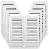 Floor Vent Covers, Plastic Floor Register 4x10, for