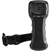 Cunyuer Luggage Scale, 50kg/110lb Suitcase Scale with LCD Digital Display for Travel, Packages