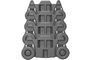 LONGESISM Dishwasher Lower Rack Wheels 4 Pack for Kitchenaid Whirlpool Maytag Kenmore Amana JennAir Replacement Parts and Accessories Replaces W10195416 AP5983730 W10195416V W10105417 PS11722152 W10195416VP