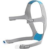 N20 Headgear for AirFit N20/AirTouch N20 with Magnetic Headgear Clip, CPAP Replacement Headgear Strap, Adjustable Home Ventilator Mask Headband, Compatible with AUARIWN AirFit Mask N20 (1-Pack)