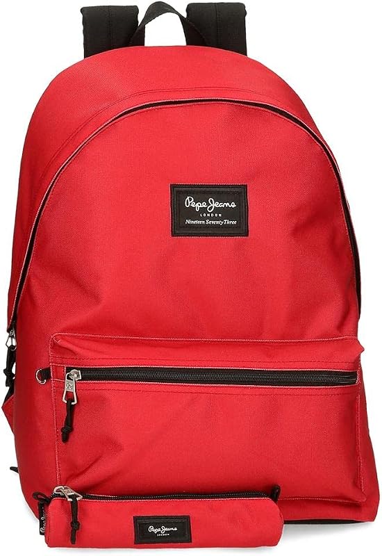 410034285 Aris Ever 24l Rucksack, Einheitsgröße, rot, Laptop-Rucksack + Schultasche