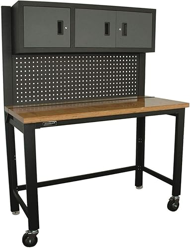K&H Manufacturing Collapsible Wood Top Reloading Bench