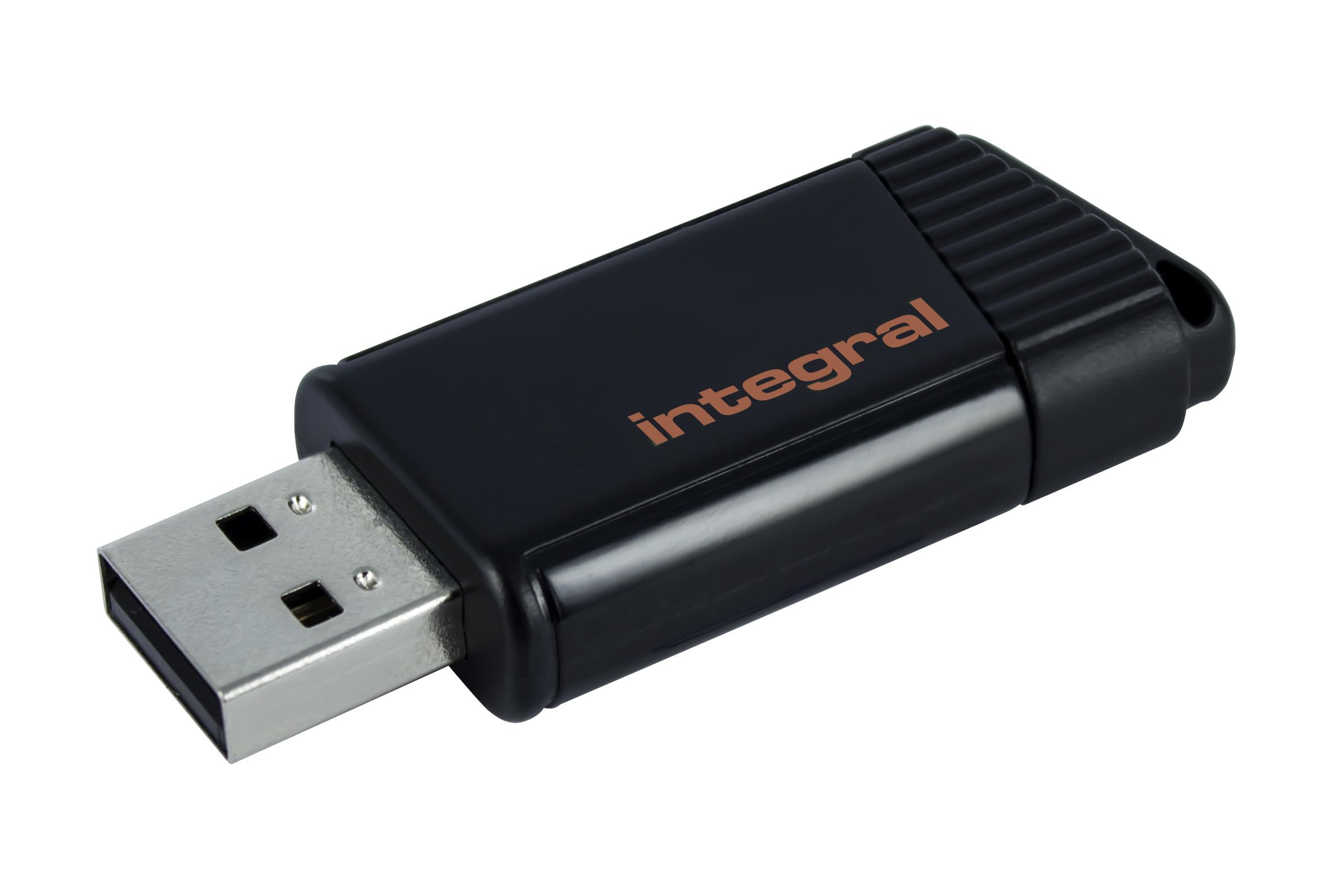 Integral 32GB USB Memory 2.0 Flash Drive Pulse Orange, INFD32GBPULSEOR