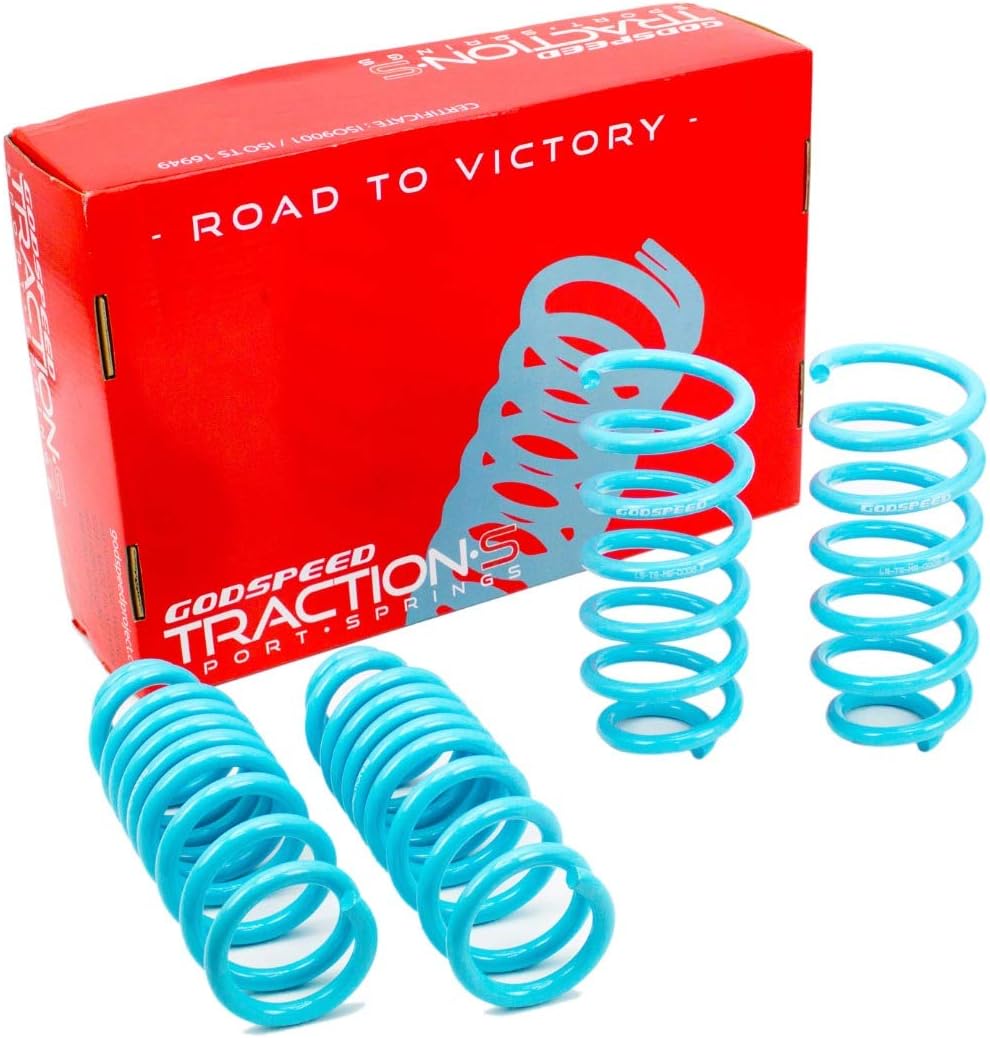 LS-TS-BZ-0006-A Traction-S Performance Lowering Springs for Mercedes-Benz C300 W205 RWD 2015-19