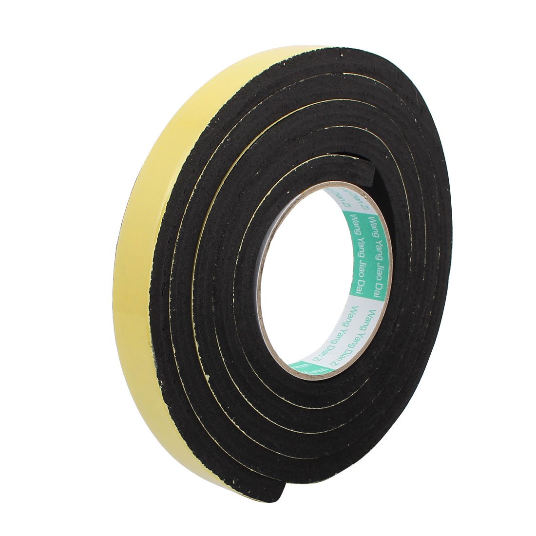 sourcingmap 20mm Wide 10mm Thickness Single Side Shockproof Sponge Foam Tape 2 Meter Length