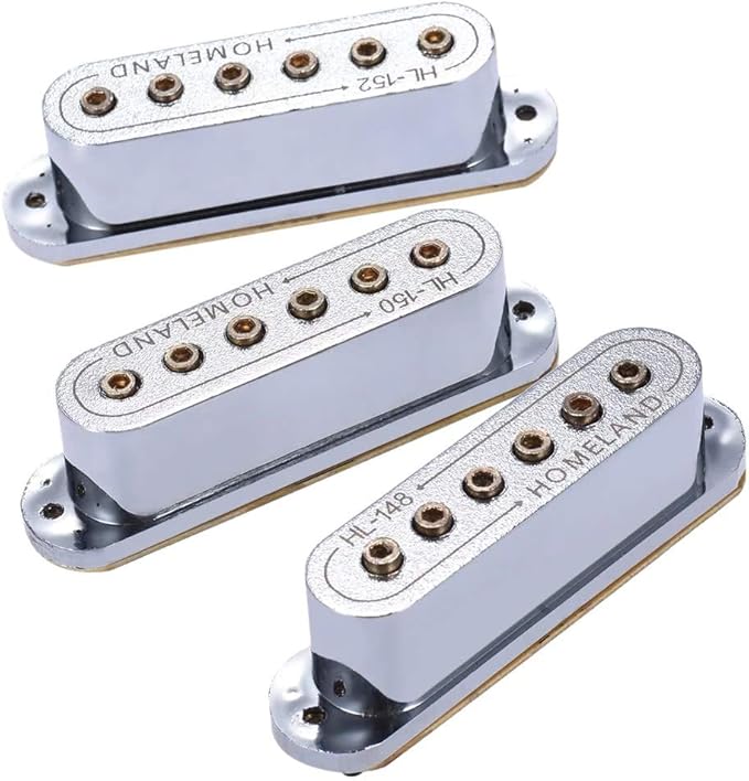 Pickup for Acoustic Guitar 3pcs 48/50/52mm Passive DualCoil