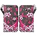 Galaxy Luna Case, Galaxy Amp 2 Case, Galaxy Express 3 Case, Galaxy Amp 2 Wallet Case, Wrist Strap Flip [Kickstand] Pu Leather Wallet Case with ID&Credit Card Slot for Galaxy Amp 2, Hot Pink Sensation