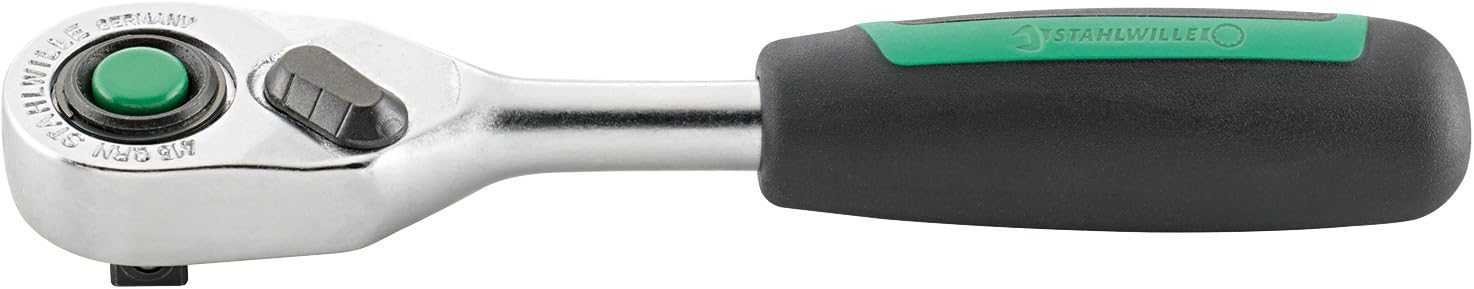 Stahlwille STW1111QR 1/4-Inch Drive Quick Release Fine Tooth Ratchet - Silver