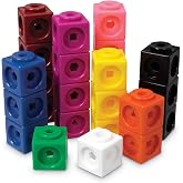 Learning Resources MathLink Cubes, Set of 1000 | Classroom Number Blocks Toys, Math Manipulatives, Sorting and Counting Toy, Kindergarten Learning Toys, Montessori, Ages 5+