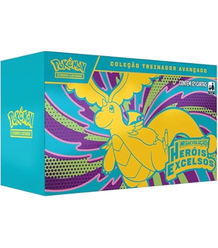 Pokémon Caixa Evolving Skies Elite Trainer Box - Orange com 8