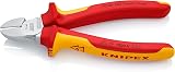 Knipex Diagonal Cutter 1000V Insulated 160 mm 70 06 160 view 2