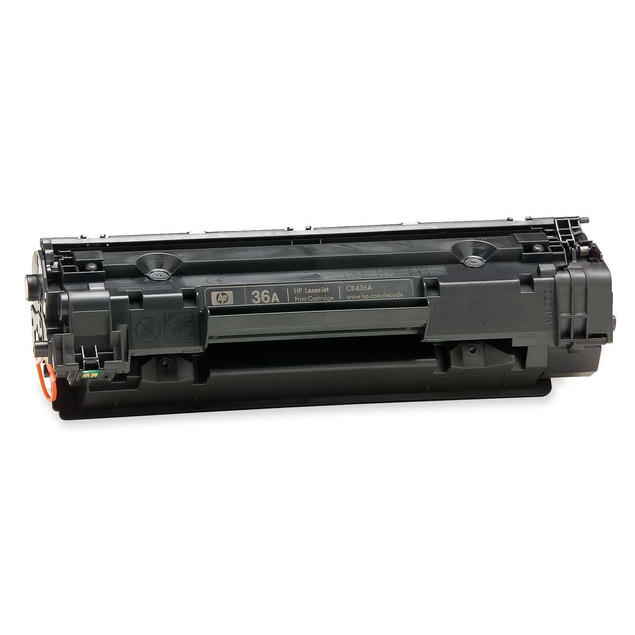 HP CB436AD 36A Original LaserJet Toner Cartridges, Black, Multipack