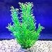 donau Green Large Aquarium Plants Plastic Fish Tank Plants Artificial Aquairum Decor 15 Inchesthumb 3