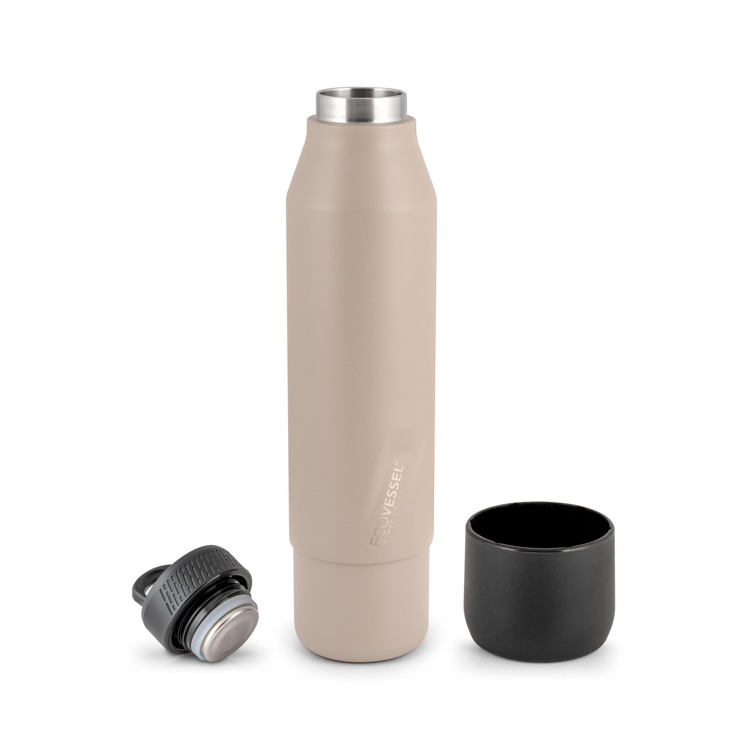 EcoVessel Stainless Steel Bottle with Removable