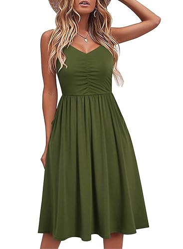 green emerald velvet dress Army Green Cap Sleeve Collared V Neck Mini Dress main image 1