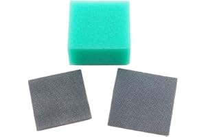 TOPREPAIR Air Filter Kit for Tecumseh 2 Cycle TC200 TC300 Dual Jiffy Strike Master Ice Auger Power Drill 740097 450252 450255 450257