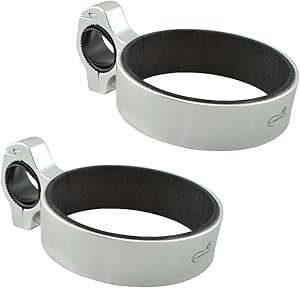 Lumintrail Aluminum Bicycle Cup Holder Handlebar Clamp Mount Coffee Travel Mug Drink Holder