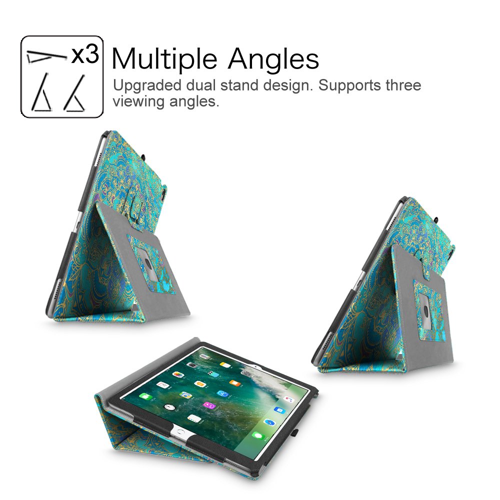 For iPad Pro 12.9 inch 2nd Gen 2017 / 1st Gen 2015 Tablet Folio Case