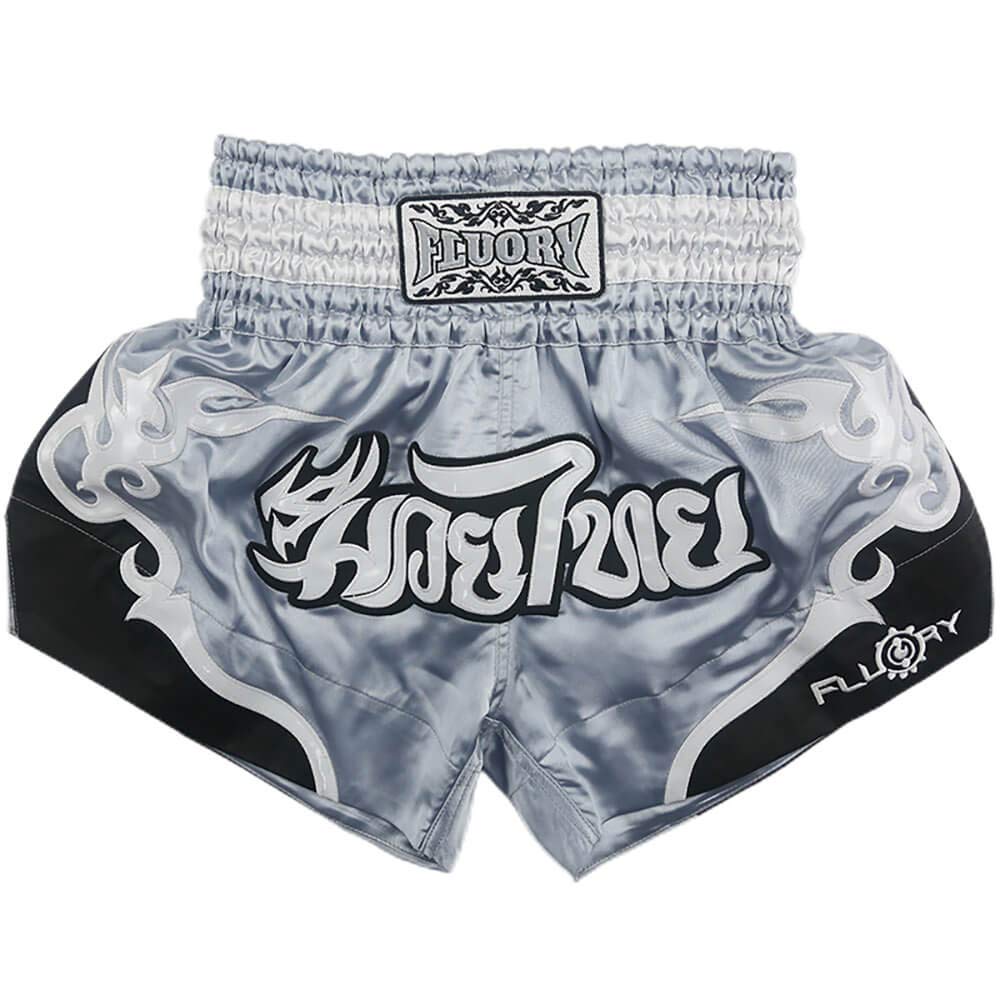 FLUORY Muay Thai Kampf-Shorts, MMA Kleidung, Training, Käfigkampf, Grappling, Kampfsport, Kickboxen