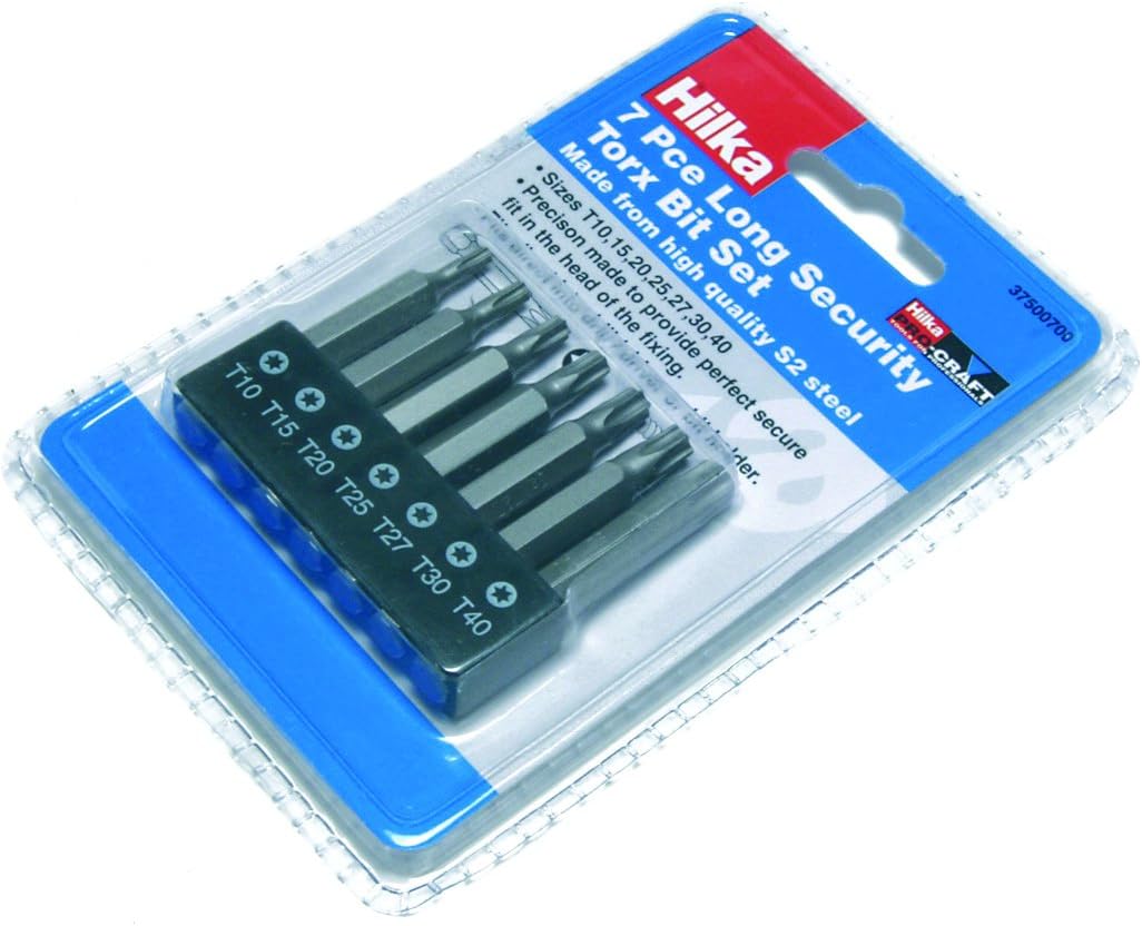 7PC Long Security TX Star Set PC, Variety Pack