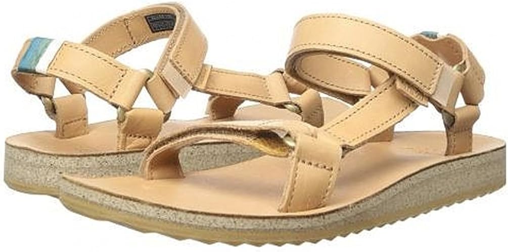 Amazon テバ Original Universal Craft Leather オリジナルユニバーサルクラフトレザー 革 Tan タン ベージュ サンダル ビルケン レディース 女性用 Us8 約25 0cm ファッションサンダル