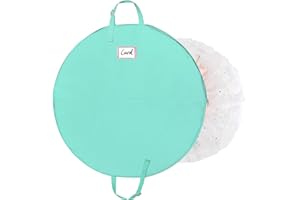 Kntiwiwo Tutu Dance Costume Garment Bag, 40 Inch Dance Clothes Bag for Girls, Kids Garment Bag for Dance Costumes with Inner 