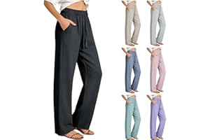 Hiking Pants Women Lightweight Quick Dry Joggers Casual Running Workout Pants Breathable Loose Fit Athletic Trousers