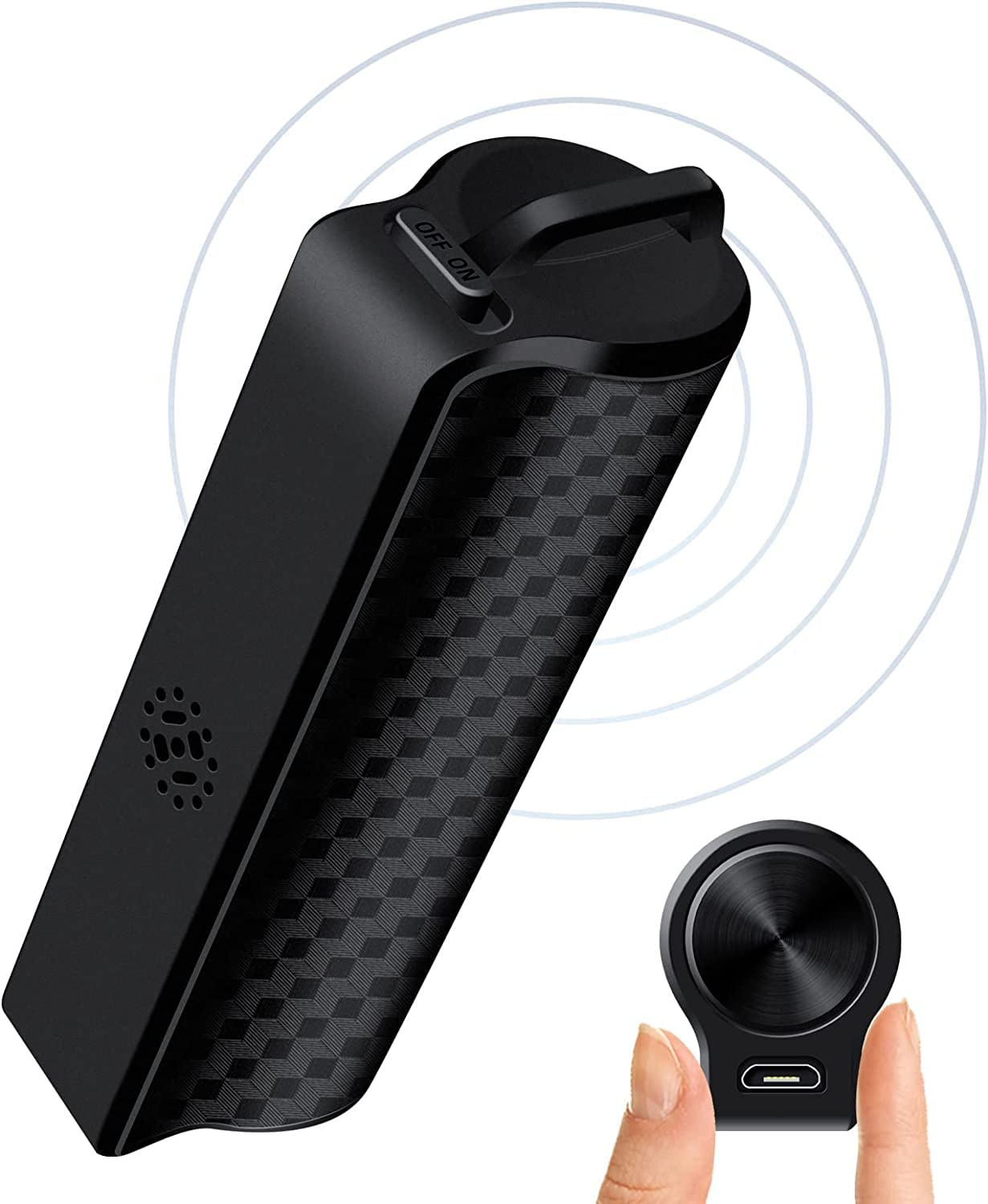 Photo 1 of Digital Voice Recorder 32G Small Voice Recorder with Playback Audio Magnetic Recording Device Voice Activated Recorder Mini Tape Recorder for Lectures, Meeting and Class (32GB)