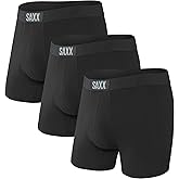 SAXX Underwear Co. Men's Underwear with Pouch Vibe Super Soft Boxer Brief 3Pk