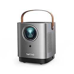 [Unique Handle Design] 2025 Upgrade Mini Projector