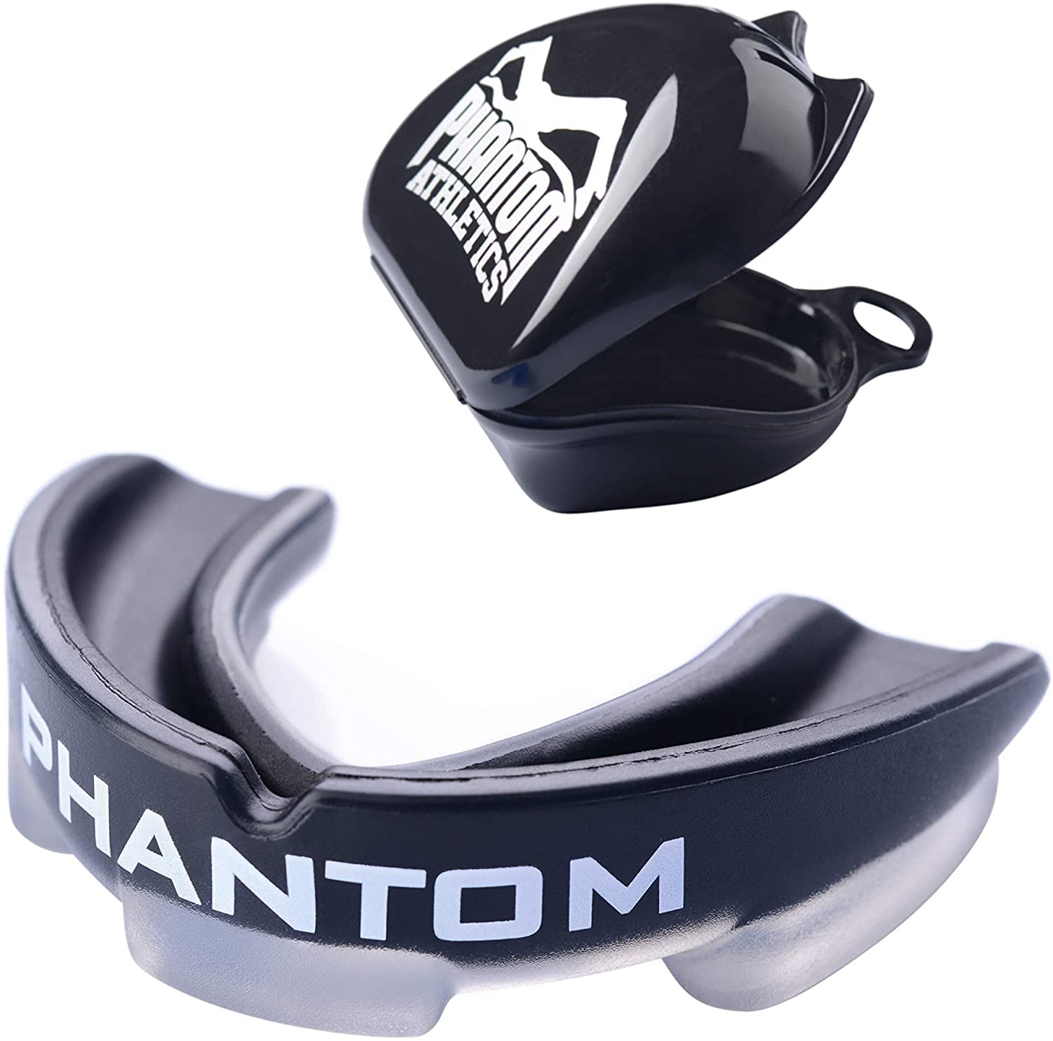 Phantom Athletics Mouthguard - Sport Mouthguard - Martial Arts, Boxing - Adults, Black