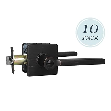 10 Pack Privacy Lever With Locks Bedroom Door Locks