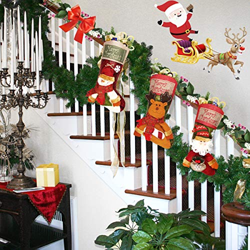 5 Dreampark+Christmas+Stockings+Character+Decorations